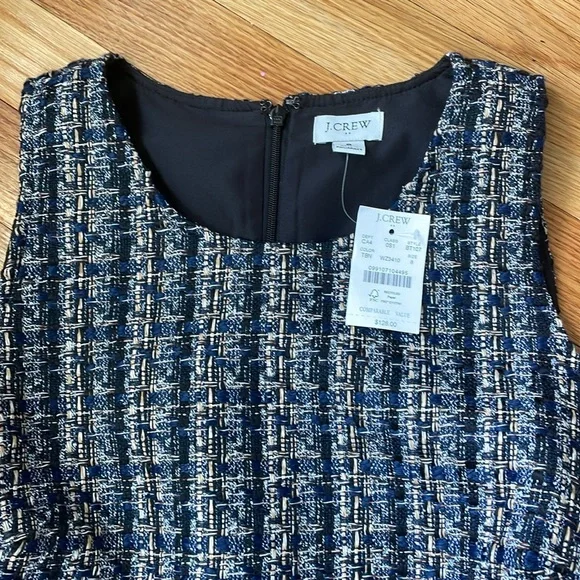 NWT Jcrew Tweed Dress size 8 - Picture 6 of 8